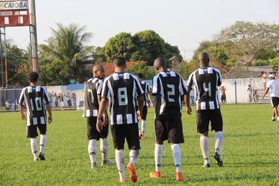 Jogadores do Operário-MS na Série B do Campeonato Sul-Mato-Grossense (Foto: Divulgação/Operário-MS)