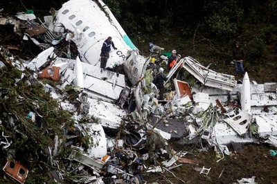 Acidente avião chapecoense  (Foto: Agência Reuters)