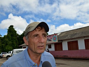 Doutro em Ciências Ambientais, Foster Brown, diz que a partir de agora é preciso se adaptar  (Foto: Caio Fulgêncio/G1)