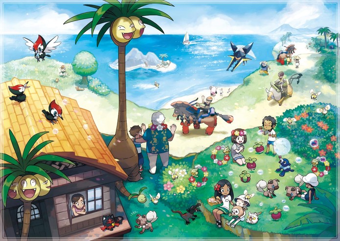 Primeiras impressões de Pokémon Sun e Moon (Foto: Divulgação/Nintendo)