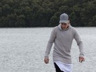 Justin Bieber mostra as habilidades como skatista na Austrália 