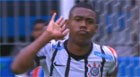 Corinthians derrota Bahia no final do jogo (Reprodução/TV Globo)