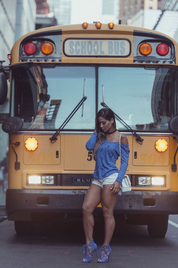Mayra Cardi em Nova York (Foto: Eduardo Cavasotti/Divulgação)