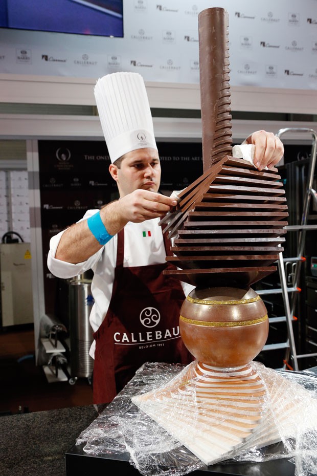 Edição 2013 da feira de chocolate de Paris começa na quarta-feira (Foto: François Guillot/AFP)