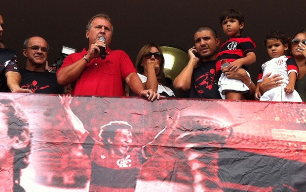 Flamengo faz festa na Gávea para celebrar aniversário do ídolo Zico (Foto: André Durão / Globoesporte.com)