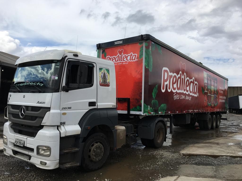 empresa-predilecta-molhos-caminhão-frota (Foto: Predilecta/Divulgação)