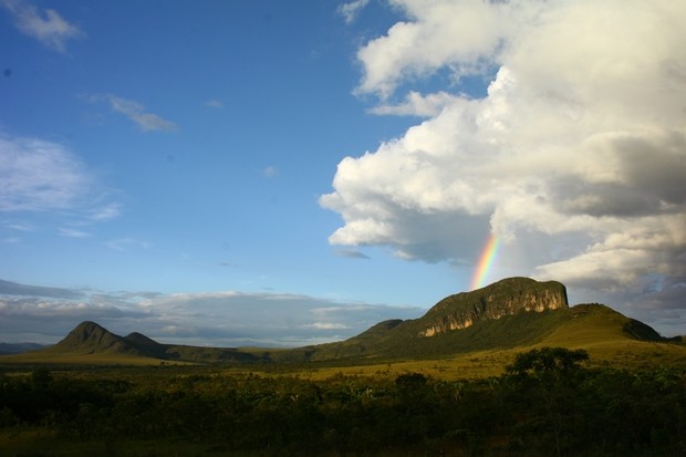 Morro da Baleia, no Parque Nacional da Chapada dos Veadeiros, em Alto Paraíso - Reserva da Biosfera Goyaz (Foto: Divulgação/Ion David)