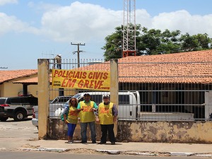 Fim de semana foi de articulação para movimento grevista (Foto: Divulgação / Sinpol-MA) Fim de semana foi de articulação para movimento grevista (Foto: Divulgação / Sinpol-MA)