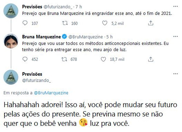 Bruna Marquezine (Foto: Reprodução / Twitter) Bruna Marquezine (Foto: Reprodução / Twitter)