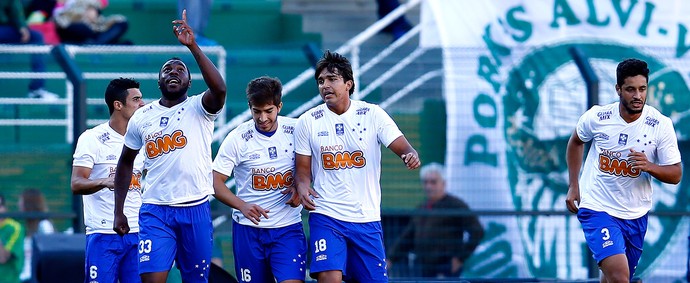 Manoel Cruzeiro gol Palmeiras (Foto: Mauro Horita / Globoesporte.com)