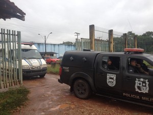Bope foi chamado para auxiliar nas buscas de presos em Macapá (Foto: Abinoan Santiago/G1)
