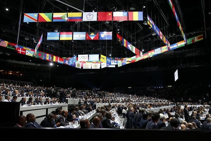 Congresso da Fifa (Foto: Reuters)