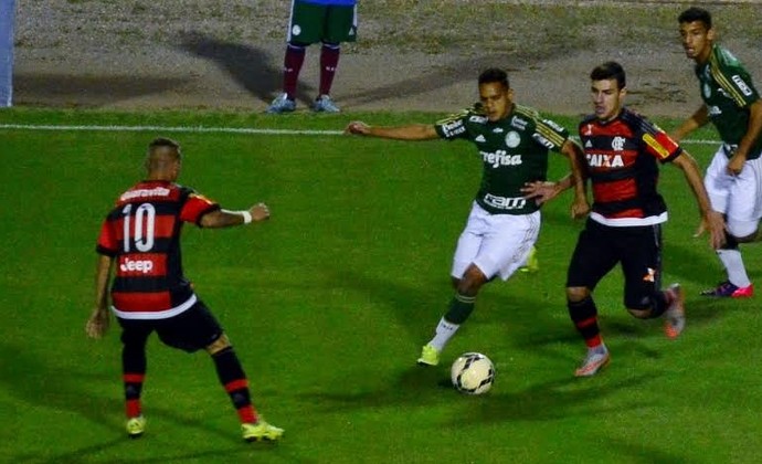 Palmeiras x Flamengo Brasileiro sub-20 (Foto: Danilo Sardinha/GloboEsporte.com)