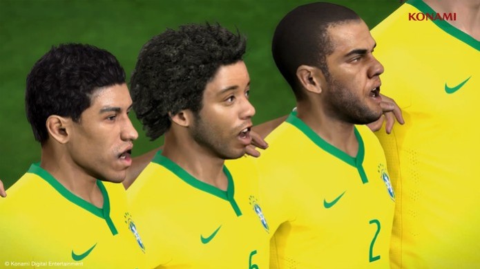 DLC PES 2014 Copa do Mundo (Foto: Reprodução/ Youtube) (Foto: DLC PES 2014 Copa do Mundo (Foto: Reprodução/ Youtube)) DLC PES 2014 Copa do Mundo (Foto: Reprodução/ Youtube) (Foto: DLC PES 2014 Copa do Mundo (Foto: Reprodução/ Youtube))