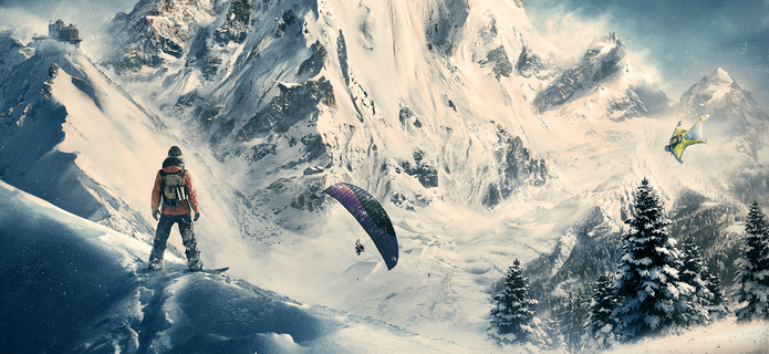 Steep teve fase Alpha fechada entre 7 e 11 de outubro (Foto: Divulgação/Ubisoft)