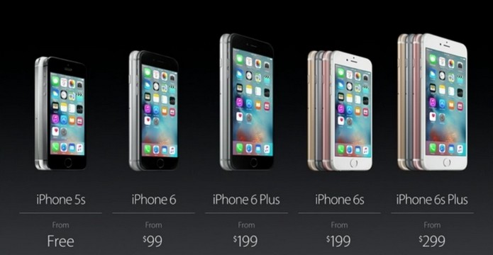 Preços de novos iPhones 6S no Brasil não foram liberados (Foto: Divulgação/Apple)
