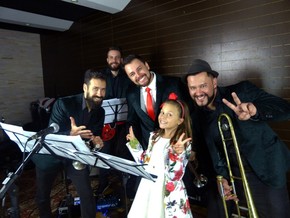 Rafa Gomes Do The Voice Kids Canta Aquarela Com A Big Time Orchestra Do Superstar Extras Estudio C Gshow