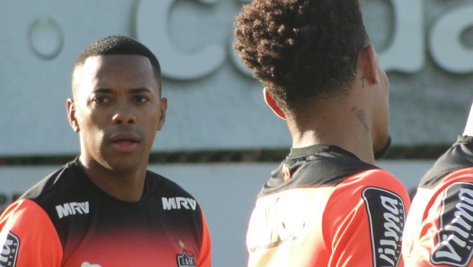 Robinho, atacante do Atlético-MG (Foto: Fernando Martins Y Miguel)