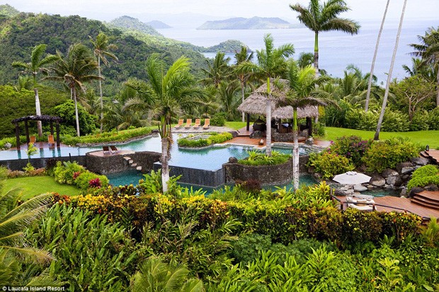 Hotel Laucala Resort, em Fiji (Foto: Reprodução)