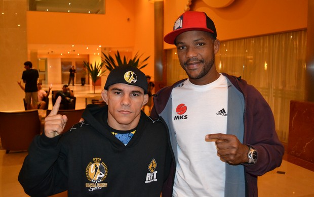 José Maria No Chance e Márcio Cromado MMA UFC (Foto: Ivan Raupp)