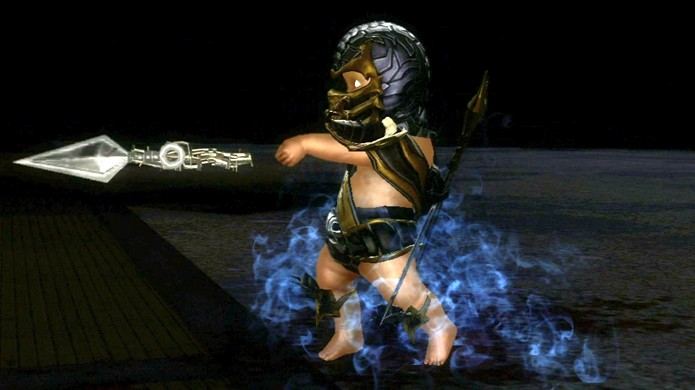 Humilhe seus oponentes em Mortal Kombat 9 transformando-os em bebês (Foto: Reprodução/IGN)