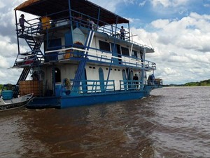 Naufrágio de barco-hotel no Pantanal de MS deixa 13 desaparecidos - GNews (Foto: Reprodução/GloboNews)