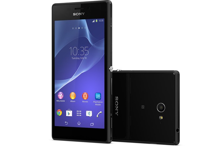 Xperia M2 é um aparelho da Sony com conexão 4G e Android Jelly Bean (Foto: Divulgação/Sony)