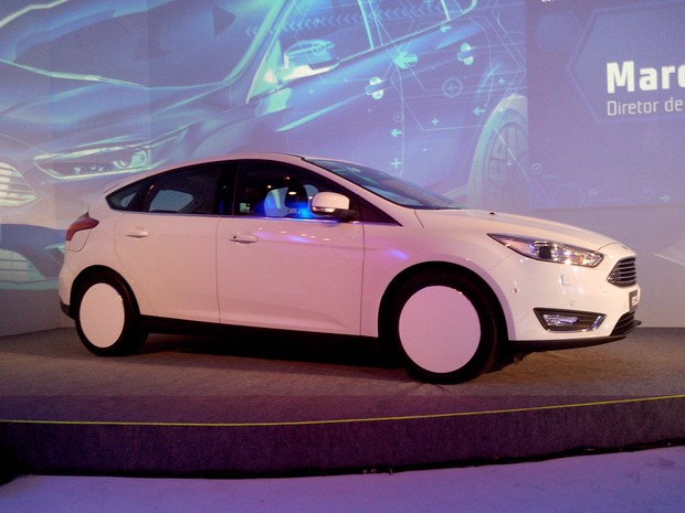 Ford mostrou versão atualizada do Focus no Brasil (Foto: Peter Fussy / G1) Ford mostrou versão atualizada do Focus no Brasil (Foto: Peter Fussy / G1)