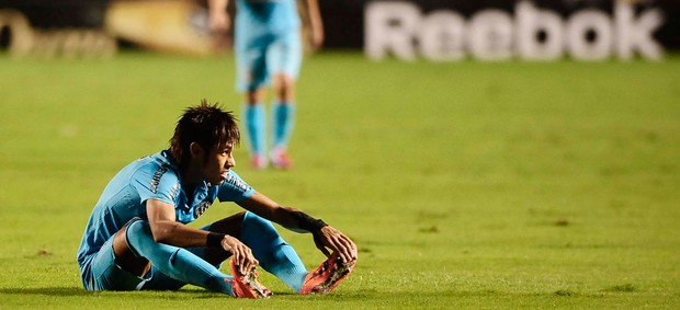 neymar santos semifinal são paulo (Foto: Marcos Ribolli / Globoesporte.com)