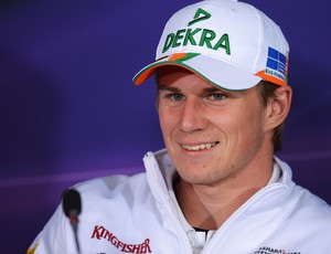 nico hulkenberg force india gp da alemanha (Foto: Agência Getty Images)