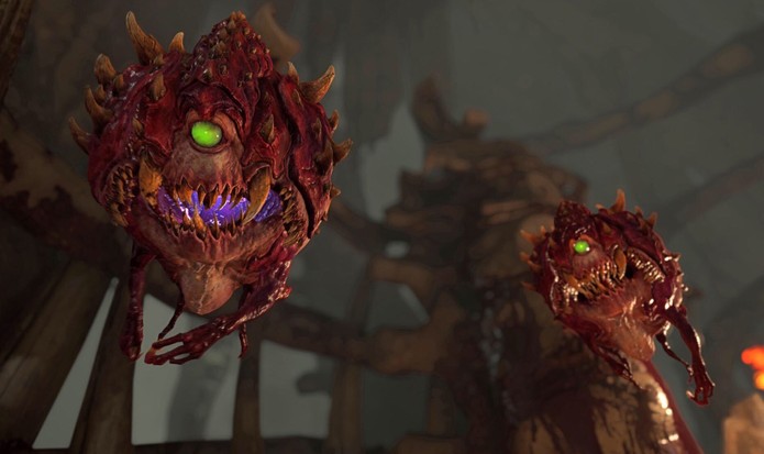Doom promete inimigos mais inteligentes (Foto: Divulgação/id Software)