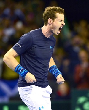 Andy Murray Tênis Copa DAvis (Foto: Getty Images)