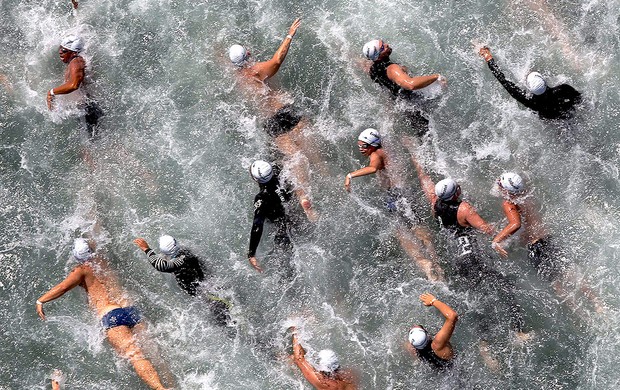 Travessia dos Fortes no Rio de Janeiro (Foto: Fernando Soutello / Agif)