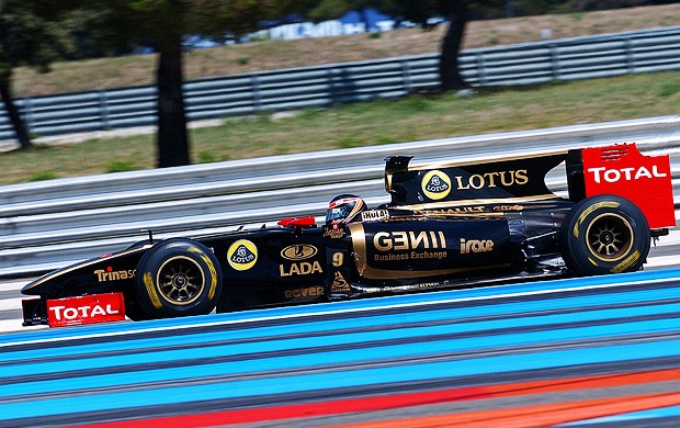 Maria de Villota testa Renault-Lotus no circuito de Paul Ricard (Foto: Divulgação)