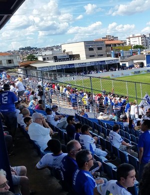 URT x Caldense, estádio Zama Maciel, 1ª rodada Campeonato Mineiro (Foto: Paulo Barbosa)