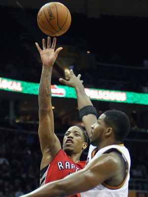DeMar DeRozan, Toronto x Cleveland (Foto: Reuters)