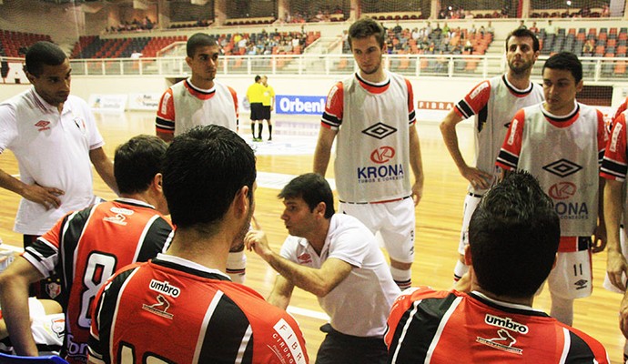 Vander Iacovino Joinville Futsal (Foto: João Lucas Cardoso/JEC)