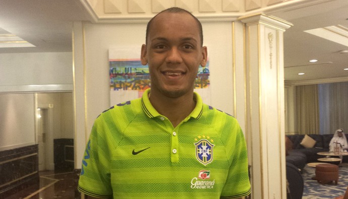 Fabinho seleção Brasil (Foto: Richard Souza)