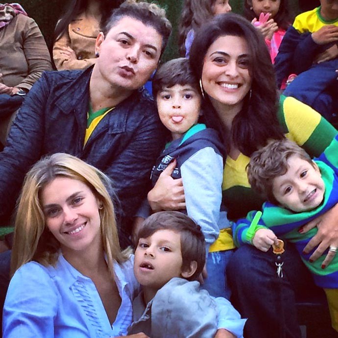 Carolina Dieckman, Juliana Paes e David Brasil na granja comary (Foto: Reprodução / Instagram) Carolina Dieckman, Juliana Paes e David Brasil na granja comary (Foto: Reprodução / Instagram)
