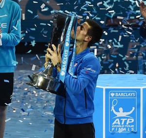 Novak Djokovic campeão atp finals tênis (Foto: Reuters)