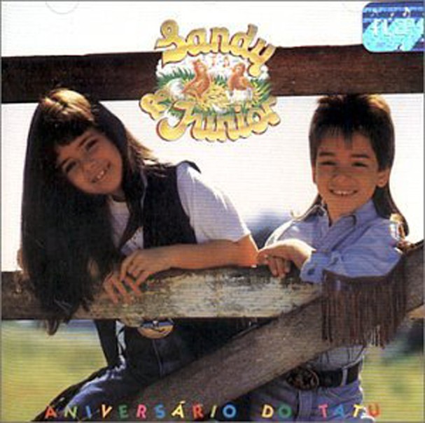 Primeiro álbum da dupla Sandy &amp; Junior, lançado em 1991 (Foto: Reprodução)