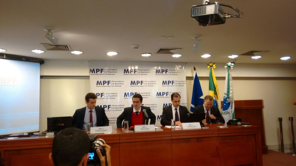 Força-tarefa da Lava Jato fala sobre a nova denúncia contra José Dirceu (Foto: Adriana Justi/G1)
