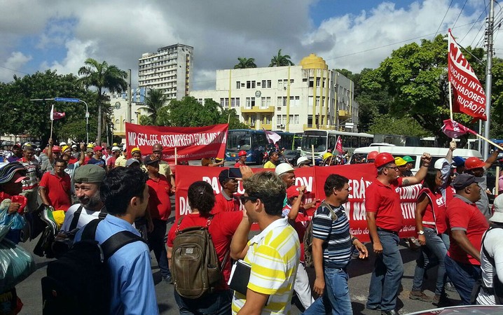 Manifestação no Recife