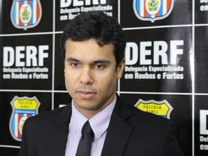 Delegado Adriano Félix falou sobre o caso  (Foto: Sérgio Rodrigues/ G1 AM)