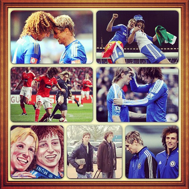 Jogadores desejam feliz aniversário a Fernando Torres (Foto: Reprodução / Instagram)