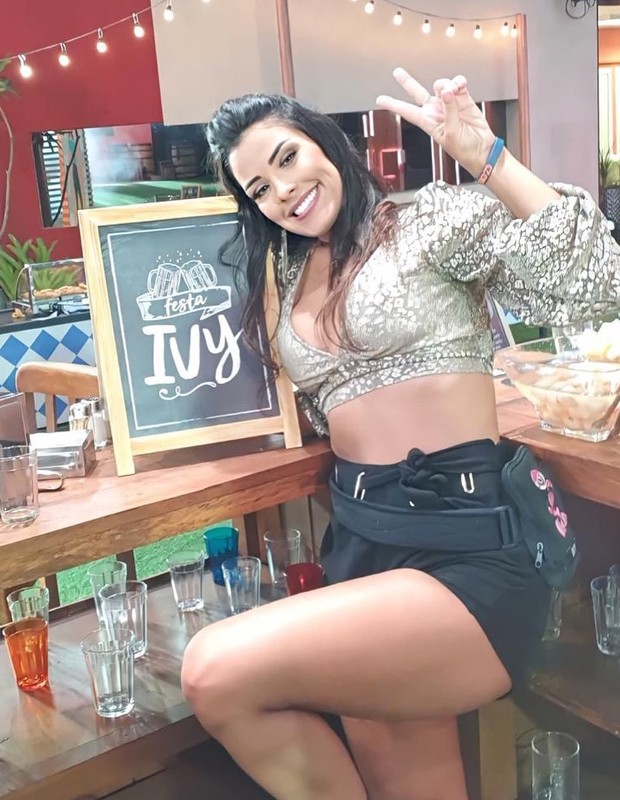 Ivy no BBB (Foto: Reprodução/Instagram) Ivy no BBB (Foto: Reprodução/Instagram)