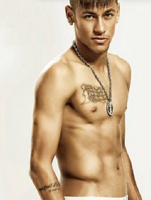 Neymar sem camisa no Instagram (Foto: Reprodução / Instagram)