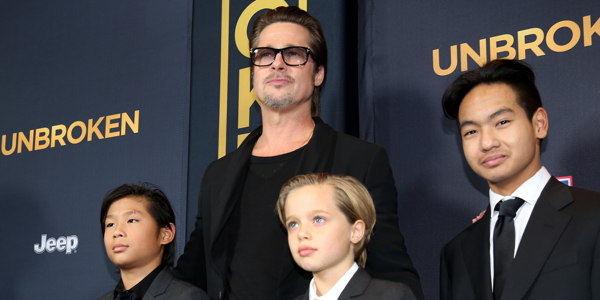 Brad Pitt tem apenas 6 (!!) filhos, a maioria adotada. (Foto: Divulgação)
