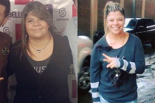 Paula Mattos: antes e depois (Foto: Reprodução/Instagram)