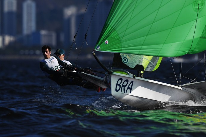 Marco Grael e Gabriel Borges (Foto: Getty Images) Marco Grael e Gabriel Borges (Foto: Getty Images)